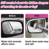 Picture of Side Mirror Squeegee, 2 PCS Car Mirror Squeegee, Retractable Car Rearview Mirror Wiper for All Vehicles, Universal Automotive Accessories(Black/Pink)