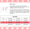 Picture of Dxhycc Dog Knitted Sweater Dog Heart Sweater Puppy Sweater Warm Soft Pet Holiday Clothes for Medium Cats and Dogs (Pink, M)