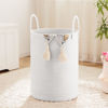 Picture of Artfeel Laundry Basket,Woven Cotton Rope Laundry Hamper,60L for Decorative Storage of Dirty Clothes,Toys and Blankets in Bathroom,Baby Room and Living Room