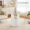 Picture of Artfeel Laundry Basket,Woven Cotton Rope Laundry Hamper,60L for Decorative Storage of Dirty Clothes,Toys and Blankets in Bathroom,Baby Room and Living Room