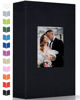 Picture of Artfeel Photo Album 4x6 with 300 Pockets,Slip-in Picture Albums,Linen Cover Memory Book with Front Window,White Page Vertical Photo Book for Wedding,Family,Anniversare,Baby,Vacation
