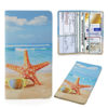 Picture of TILDOSAC Leather Car Registration and Insurance Card Holder, Car Document Holder for Cards License with Magnetic Shut(Blue)