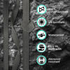 Picture of TECEUM 1 Inch Webbing - Charcoal - 25 Yards - 1” Webbing for Climbing Outdoors Indoors Crafting DIY