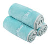 Picture of Wuwahold Microfiber Gym Towels Bigger Size Super Soft for Exercise Fitness, Sports, Workout, 380-GSM 15-Inch x 31-Inch Quick-Drying Towels (3 Pack, Green)
