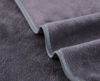 Picture of Wuwahold Microfiber Gym Towels Bigger Size Super Soft for Exercise Fitness, Sports, Workout, 380-GSM 15-Inch x 31-Inch Quick-Drying Towels (9 Pack, 3Grey+3Blue+3Purple)