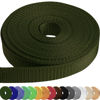 Picture of TECEUM 2 Inch Webbing - Khaki - 50 Yards - 2” Heavy-Duty Wide Webbing for Climbing Outdoors Indoors Crafting DIY