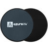 Picture of A AZURELIFE Exercise Core Sliders, Dual Sided Exercise Gliding Discs Use on Carpet or Hardwood Floors, Light and Portable, Perfect for Abdominal&Core Workouts