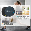 Picture of A AZURELIFE Exercise Core Sliders, Dual Sided Exercise Gliding Discs Use on Carpet or Hardwood Floors, Light and Portable, Perfect for Abdominal&Core Workouts