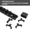 Picture of Reniteco Socket Organizer Drive ABS Tools - Black Socket Holder, Premium Quality 6 Pieces Socket Holders Kit 1/4-Inch x 32 Clips, 3/8-Inch x 30 Clips, 1/2-Inch x 24 Clips（6PC,Black)