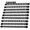 Picture of Reniteco Socket Organizer Drive ABS Tools - Grey Socket Holder, Premium Quality 9 Pieces Socket Holders Kit 1/4-Inch x 48 Clips, 3/8-Inch x 45 Clips, 1/2-Inch x 36 Clips（9PC,Grey)
