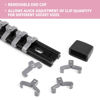 Picture of Reniteco Socket Organizer Drive ABS Tools - Grey Socket Holder, Premium Quality 9 Pieces Socket Holders Kit 1/4-Inch x 48 Clips, 3/8-Inch x 45 Clips, 1/2-Inch x 36 Clips（9PC,Grey)