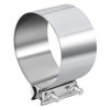 Picture of EVIL ENERGY 4.0 Inch Exhaust Clamp,Butt Joint Band Clamp Sleeve Coupler Stainless Steel for Pipes,Mufflers,Catalytic Converters 2PCs