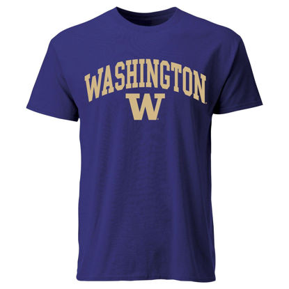 Picture of Barnesmith University of Washington UW Huskies Short-Sleeve T-Shirt, Spirit, Purple, X-Large