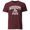 Picture of Barnesmith Mississippi State University MSU Bulldogs Short-Sleeve T-Shirt, Spirit, Maroon, Small