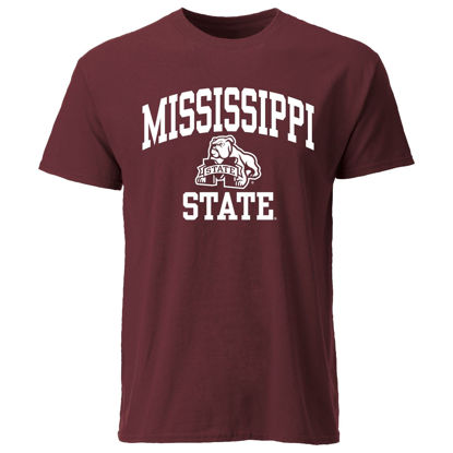 Picture of Barnesmith Mississippi State University MSU Bulldogs Short-Sleeve T-Shirt, Spirit, Maroon, Small