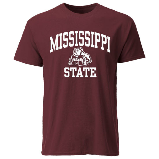 Picture of Barnesmith Mississippi State University MSU Bulldogs Short-Sleeve T-Shirt, Spirit, Maroon, Small