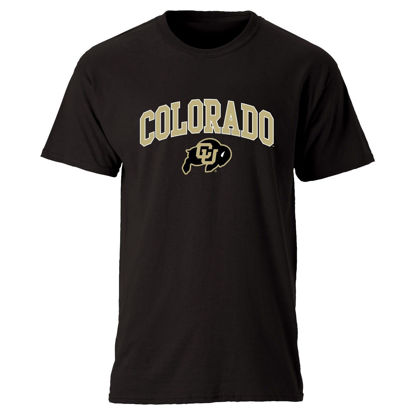 Picture of Barnesmith University of Colorado CU Buffaloes Short-Sleeve T-Shirt, Spirit, Black, Large