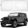 Picture of FORTEM Car Sun Shade for Windshield, Sun Visor Front Windshield Sunshade, Windshield Cover, Automotive Interior Sun Protection, Foldable, Storage Bag