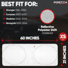 Picture of FORTEM Car Sun Shade for Windshield, Sun Visor Front Windshield Sunshade, Windshield Cover, Automotive Interior Sun Protection, Foldable, Storage Bag