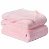 Picture of Fuzzy Throw Blanket, Plush Fleece Blankets for Adults, Toddler, Boys and Girls, Warm Soft Blankets and Throws for Bed, Couch, Sofa, Travel and Outdoor, Camping (Queen(80"x90"), XXL-Baby Pink)