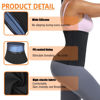 Picture of huiming Sauna Suit Waist Trimmer for Women Waist Trainer Belt, Sauna Slimming Belt for Women Lower Belly Fat Plus Size Blue