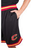 Picture of Ultra Game NBA Cleveland Cavaliers Mens Woven Basketball Shorts, Team Color, Large