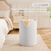Picture of Artfeel Laundry Basket,Woven Cotton Rope Laundry Hamper,80L for Decorative Storage of Dirty Clothes,Toys and Blankets in Bathroom,Baby Room and Living Room