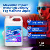 Picture of 1 Gallon Fog Machine Liquid Smoke - Pro-Grade Smoke Machine Fog, High Density Fog Juice for 400-1500 Watt Foggers, Water-Based Fog Fluid for Ultra Thick & Lasting Fog, Ideal for Film, Theater & Events