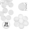 Picture of Guirnd 28 Pcs White Ping Pong Balls, 40mm Table Tennis Balls, Ping Pong Balls for Game or Arts, Pong Balls for Kids, Pet Toys