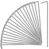 Picture of Oligei 23 Pack Tent Stakes, Stakes for Outdoor Decorations, Tent Stakes Heavy Duty, Metal Stakes, Tent Garden Stakes for Gardening & Canopies, Outdoor Christmas Decorations