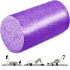 Picture of Yes4All High Density Foam Roller for Back, Variety of Sizes & Colors for Yoga, Pilates - Purple - 12 Inches