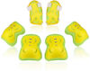 Picture of Kids/Youth Knee Pad Elbow Pads Guards Protective Gear Set for Roller Skates Cycling BMX Bike Skateboard Inline Skatings Scooter Riding Sports (Yellow, Small (3-8 years))