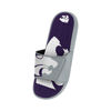 Picture of FOCO Kansas State Wildcats NCAA Mens Colorblock Big Logo Gel Slides - M