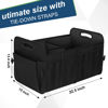 Picture of Femuar Trunk Organizer,Storage Organizer with 72L Large Capacity Waterproof Collapsible and 11 Pockets,Organizer for Car Suv/Jeep/Sedan, Large Size, Black