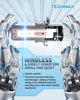 Picture of TECHMAX H4 Bulbs, H4/9003 Fog Bulbs 400% Brighter 6500K Fanless Plug and Play Direct Insertion, Pack of 2