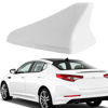 Picture of AMSPRAC Shark Fin Antenna Cover,AM/FM Radio Antenna Base Compatible with Kia Optima 2014-2020,Hyundai Sonata 2015-2019,Genesis Sedan G80 2015-2017,Coupe 2013-2015,Elantra Sedan 2011-2016 White