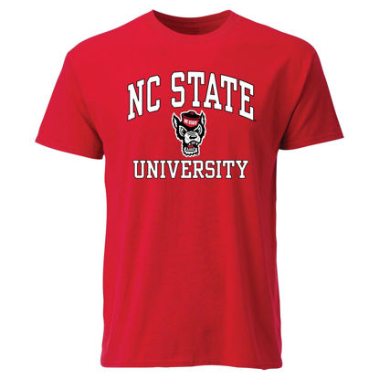 Picture of Barnesmith North Carolina State University NCSU, NC State Wolfpack Short-Sleeve T-Shirt, Spirit, Red, XX-Large