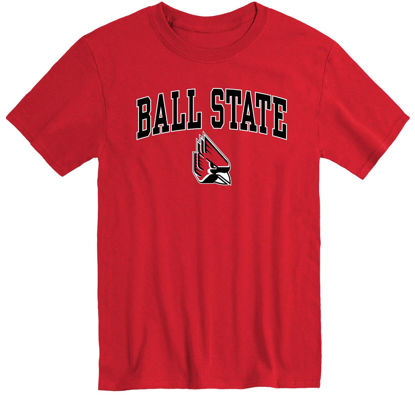 Picture of Barnesmith Ball State University BSU Ball St Short-Sleeve T-Shirt, Spirit, Red, X-Large
