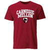 Picture of Barnesmith Carnegie Mellon University CMU Tartans Short-Sleeve T-Shirt, Spirit, Cardinal, Small
