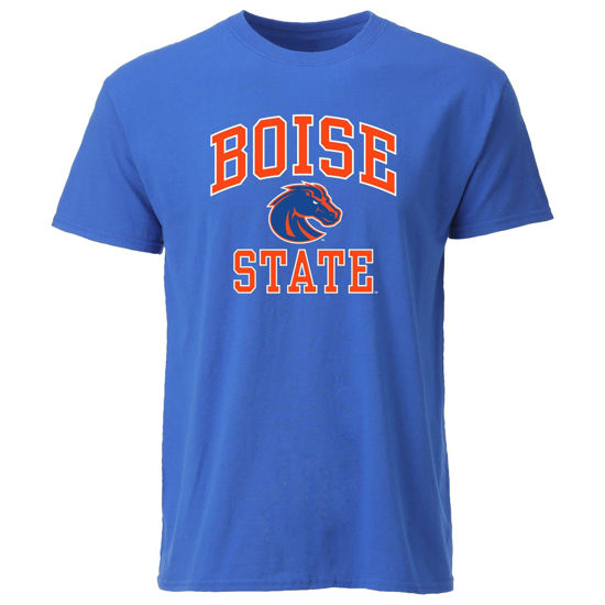 Picture of Barnesmith Boise State University BSU Broncos Short-Sleeve T-Shirt, Spirit, Royal Blue, Small