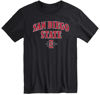 Picture of Barnesmith San Diego State University SDSU Aztecs Short-Sleeve T-Shirt, Spirit, Black, X-Large