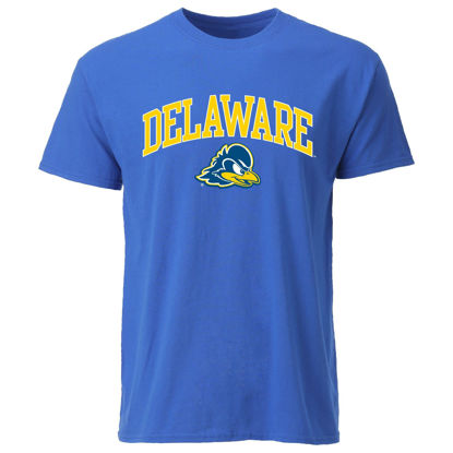 Picture of Barnesmith University of Delaware UD, UDel Fighting Blue Hens Short-Sleeve T-Shirt, Spirit, Royal Blue, Large