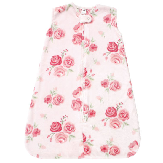 Picture of Hudson Baby Unisex Baby Plush Sleeping Bag, Sack, Blanket, Blush Rose Sleeveless, 18-24 Months