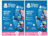 Picture of Gerber Yogurt Melts Freeze-Dried Yogurt Snacks, Strawberry/Mixed Berries, 1 oz. Pouch (Pack of 8)