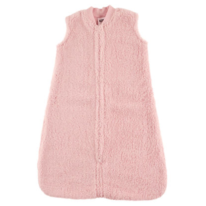 Picture of Hudson Baby Unisex Baby Plush Sleeping Bag, Sack, Blanket, Pink Sherpa, 0-6 Months