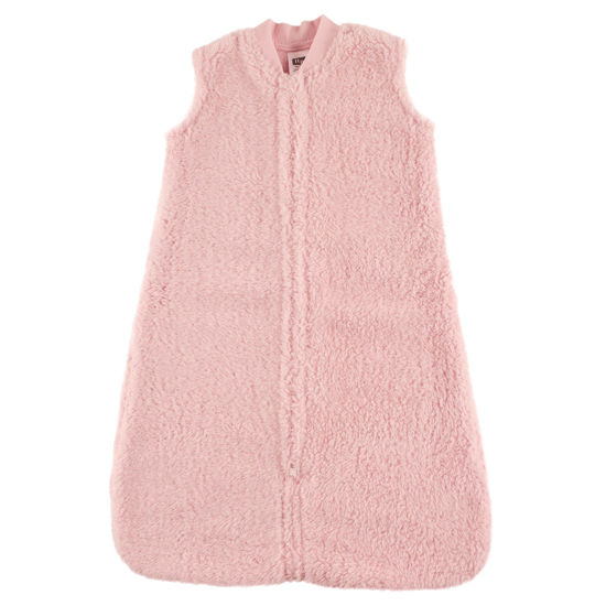 Picture of Hudson Baby Unisex Baby Plush Sleeping Bag, Sack, Blanket, Pink Sherpa, 0-6 Months