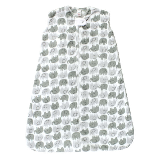 Picture of Hudson Baby Unisex Baby Plush Sleeping Bag, Sack, Blanket, Sleeveless Elephants, 18-24 Months