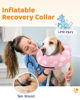 Picture of Supet Inflatable Dog Cone Collar Alternative After Surgery, Dog Neck Donut Collar Recovery E Collar for Neuter, Soft Dog Cone for Small Medium Large Dogs