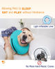 Picture of Supet Inflatable Dog Cone Collar Alternative after Surgery, Dog Neck Donut Collar Recovery E Collar to Stop Licking, Soft Dog Cone for Small Medium Large Dogs