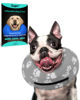 Picture of Supet Inflatable Dog Cone Collar Alternative after Surgery, Dog Neck Donut Collar Recovery E Collar, Soft Dog Cone for Small Medium Large Dogs